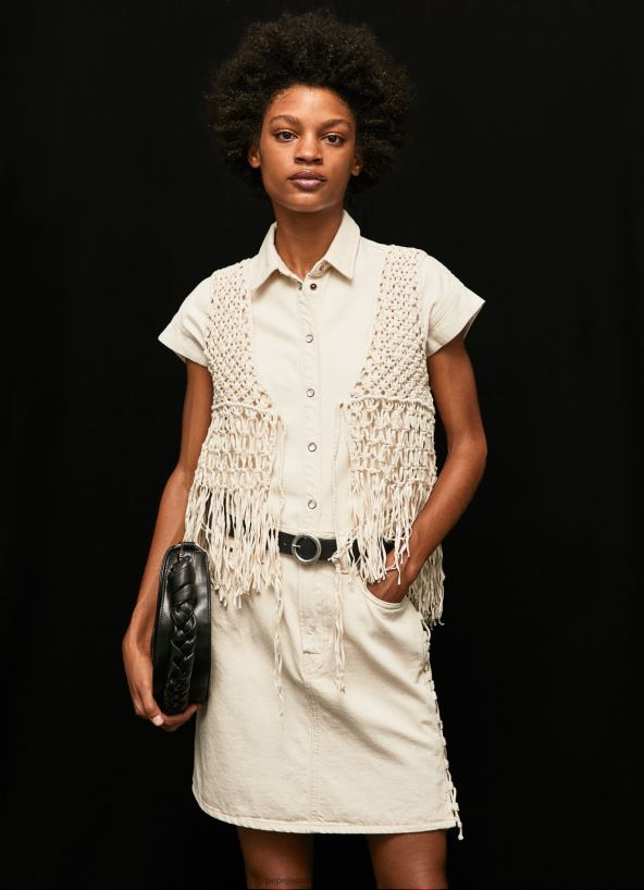 denim_regular_fit_denim_skirt_pepe_jeans_l20f2f474_women.jpg Denim Regular Fit Denim Skirt Pepe Jeans L20F2F474 Women - Image 1