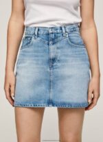Denim Regular Fit Denim Skirt Pepe Jeans L20F2F479 Women - Image 3