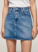 Denim Regular Fit Denim Skirt Pepe Jeans L20F2F495 Women - Image 3