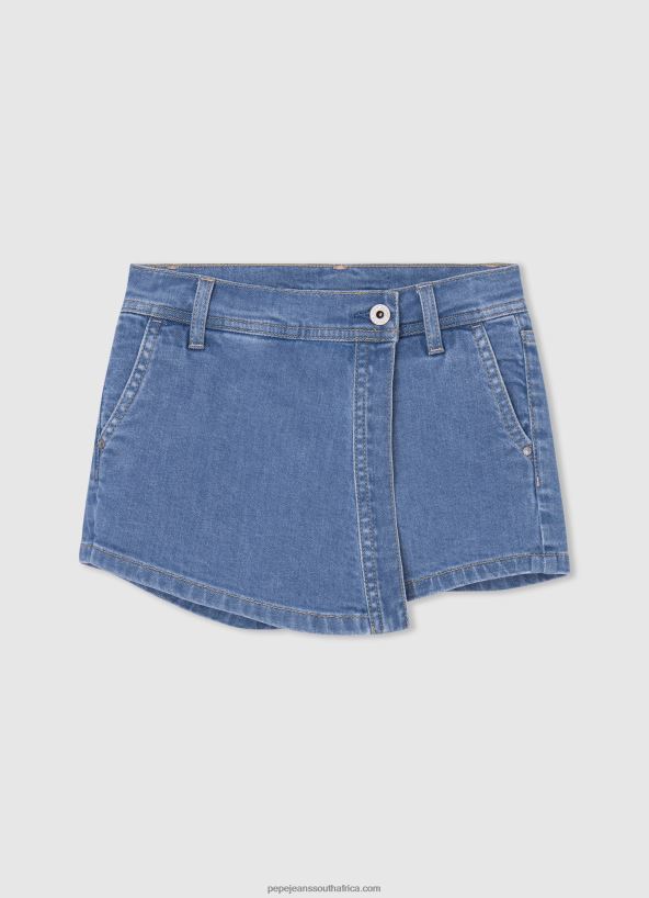 denim_regular_fit_denim_skirt_shorts_pepe_jeans_l20f2f1511_girl.jpg Denim Regular Fit Denim Skirt Shorts Pepe Jeans L20F2F1511 Girl - Image 1