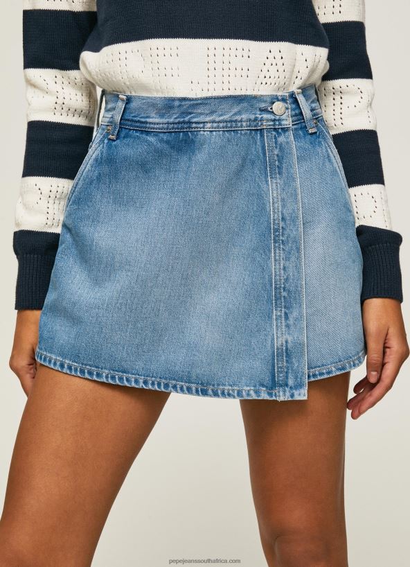 Denim Regular Fit Denim Skirt Shorts Pepe Jeans L20F2F509 Women - Image 3