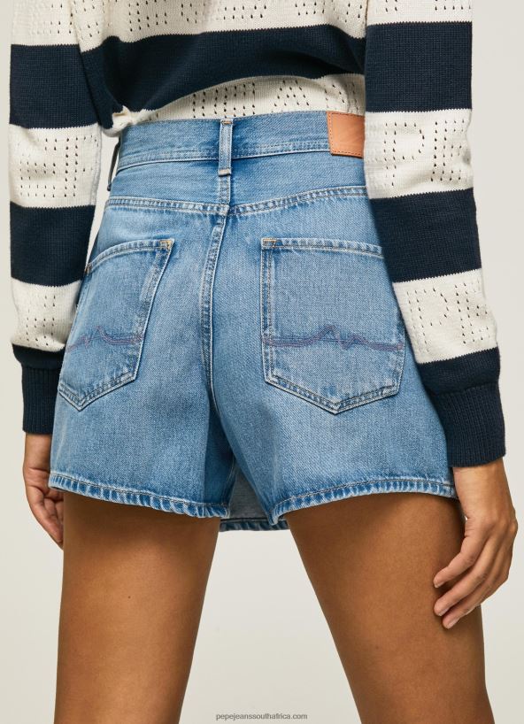 Denim Regular Fit Denim Skirt Shorts Pepe Jeans L20F2F509 Women - Image 5