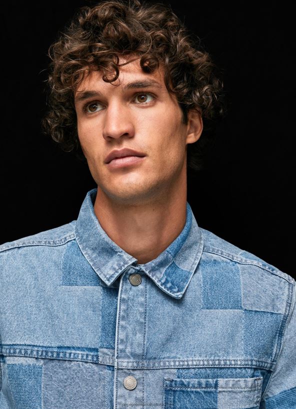 denim_relaxed_fit_denim_overshirt_pepe_jeans_l20f2f817_men.jpg Denim Relaxed Fit Denim Overshirt Pepe Jeans L20F2F817 Men - Image 1