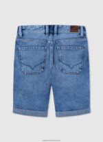 Denim Relaxed Fit Denim Shorts Pepe Jeans L20F2F1691 Boy - Image 2
