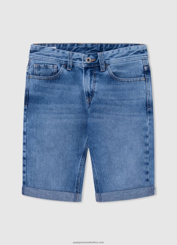denim_relaxed_fit_denim_shorts_pepe_jeans_l20f2f1691_boy.jpg Denim Relaxed Fit Denim Shorts Pepe Jeans L20F2F1691 Boy - Image 1