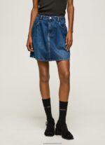Denim Short Cotton Denim Skirt Pepe Jeans L20F2F99 Women - Image 2
