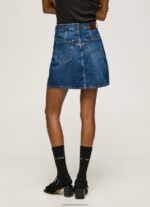 Denim Short Cotton Denim Skirt Pepe Jeans L20F2F99 Women - Image 4