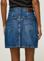 Denim Short Cotton Denim Skirt Pepe Jeans L20F2F99 Women - Image 5