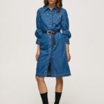 Denim Short Denim Shirt Dress Pepe Jeans L20F2F101 Women