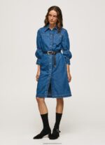 Denim Short Denim Shirt Dress Pepe Jeans L20F2F101 Women