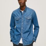 Denim Slim Fit Denim Shirt Pepe Jeans L20F2F1023 Men