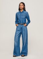 Denim Slim Fit Denim Shirt Pepe Jeans L20F2F320 Women - Image 2