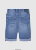 Denim Slim Fit Denim Shorts Pepe Jeans L20F2F1680 Boy - Image 2