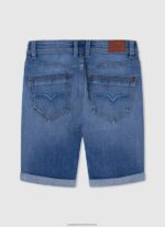 Denim Slim Fit Denim Shorts Pepe Jeans L20F2F1683 Boy - Image 2