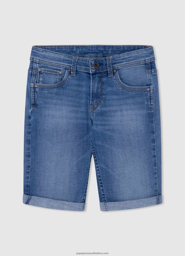 denim_slim_fit_denim_shorts_pepe_jeans_l20f2f1683_boy.jpg Denim Slim Fit Denim Shorts Pepe Jeans L20F2F1683 Boy - Image 1