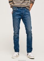 Denim Spike Midrise Regular Fit Jeans Pepe Jeans L20F2F801 Men - Image 2