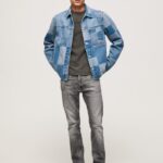 Denim Spike Midrise Regular Fit Jeans Pepe Jeans L20F2F802 Men