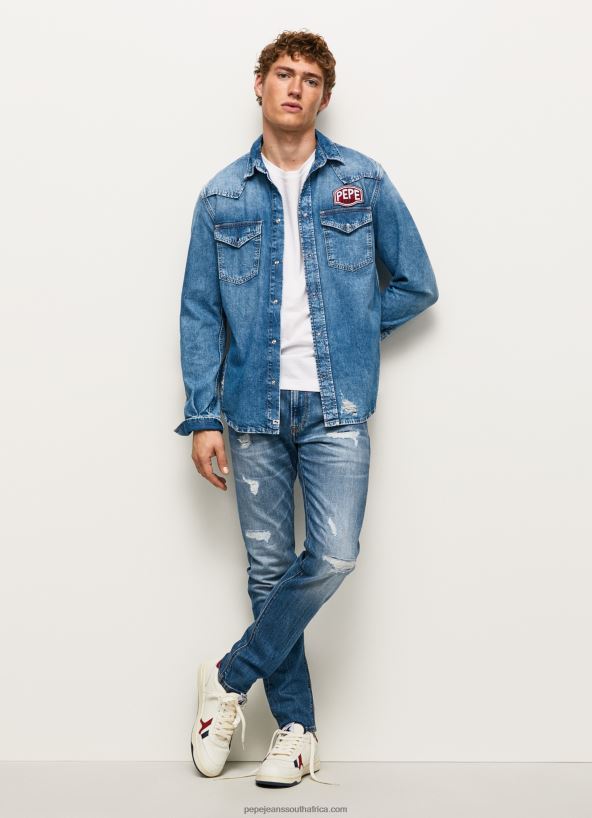 denim_stanley_midrise_regular_fit_jeans_pepe_jeans_l20f2f808_men.jpg Denim Stanley Midrise Regular Fit Jeans Pepe Jeans L20F2F808 Men - Image 1