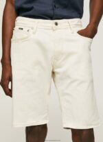 Denim Stanley Tapered Fit Denim Shorts Pepe Jeans L20F2F822 Men - Image 3