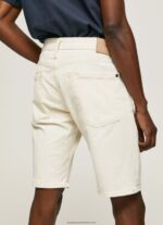 Denim Stanley Tapered Fit Denim Shorts Pepe Jeans L20F2F822 Men - Image 4