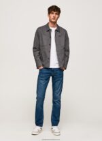 Denim Track Midrise Regular Fit Jeans Pepe Jeans L20F2F804 Men