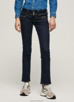 Denim Venus Straight Fit Low Waist Jeans Pepe Jeans L20F2F37 Women - Image 2