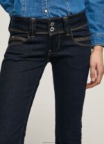 Denim Venus Straight Fit Low Waist Jeans Pepe Jeans L20F2F37 Women - Image 3