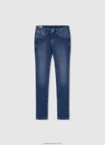 Denim Violet High Waisted Relaxed Fit Jeans Pepe Jeans L20F2F1362 Girl - Image 4
