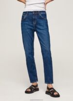 Denim Violet Mom Carrot Fit High Waist Jeans Pepe Jeans L20F2F81 Women - Image 2