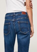 Denim Violet Mom Carrot Fit High Waist Jeans Pepe Jeans L20F2F81 Women - Image 5