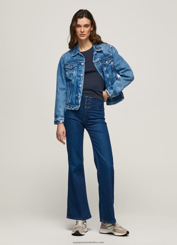 denim_willa_flared_fit_high_waisted_jeans_pepe_jeans_l20f2f62_women.jpg Denim Willa Flared Fit High Waisted Jeans Pepe Jeans L20F2F62 Women - Image 1