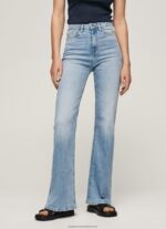 Denim Willa High Waisted Flared Fit Jeans Pepe Jeans L20F2F59 Women - Image 2