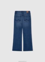 Denim Willa Jr High Waisted Flared Fit Jeans Pepe Jeans L20F2F1368 Girl - Image 2
