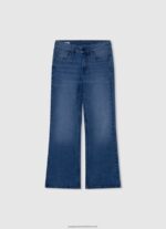 Denim Willa Jr High Waisted Flared Fit Jeans Pepe Jeans L20F2F1368 Girl
