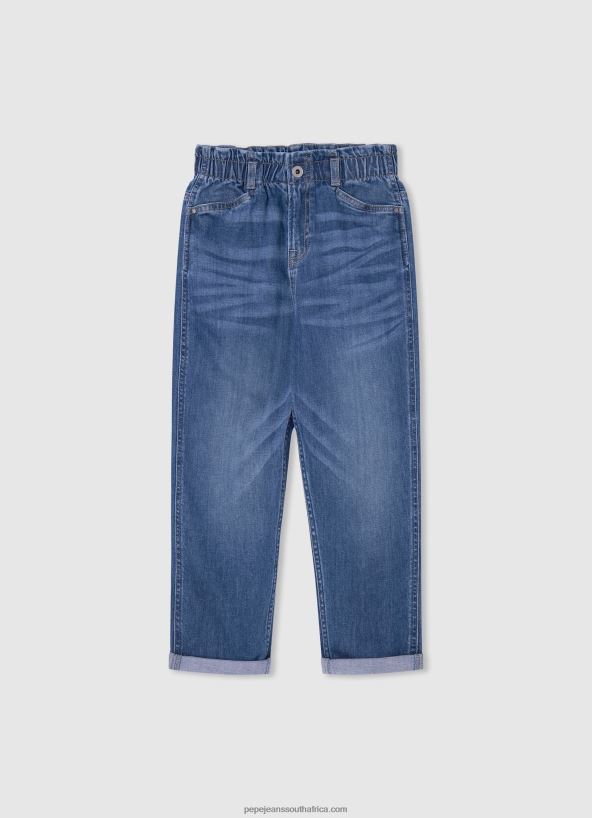 Denim Willa Jr High Waisted Flared Fit Jeans Pepe Jeans L20F2F1368 Girl - Image 5