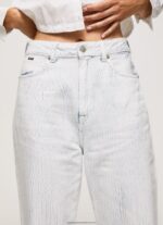 Denim Willow High Waisted Tapered Fit Jeans Pepe Jeans L20F2F66 Women - Image 4