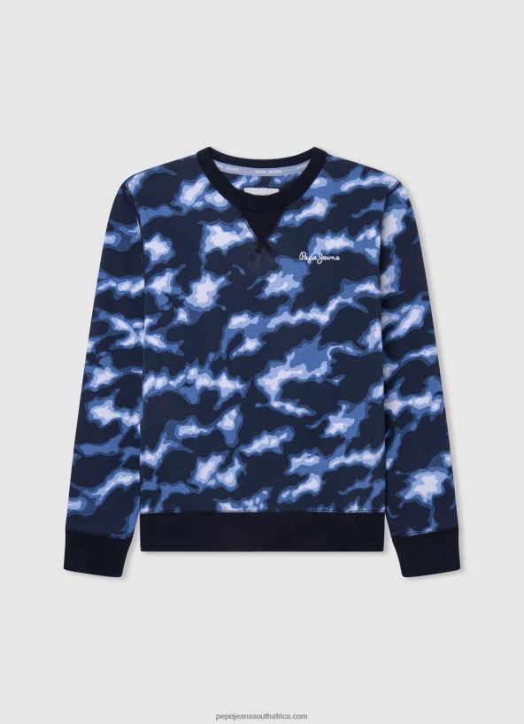 dulwich_camouflage_printed_jumper_pepe_jeans_l20f2f1591_boy.jpg Dulwich Camouflage Printed Jumper Pepe Jeans L20F2F1591 Boy - Image 1