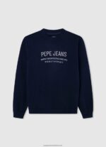 Dulwich Cotton Embroidered Logo Jersey Pepe Jeans L20F2F1590 Boy