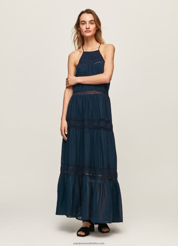 dulwich_dress_with_embroidered_details_pepe_jeans_l20f2f218_women.jpg Dulwich Dress With Embroidered Details Pepe Jeans L20F2F218 Women - Image 1