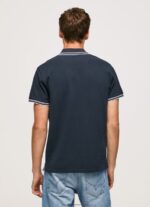 Dulwich Embroidered Logo Pique Polo Shirt Pepe Jeans L20F2F1076 Men - Image 5