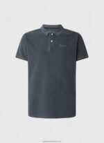 Dulwich Embroidered Logo Pique Polo Shirt Pepe Jeans L20F2F1097 Men - Image 5