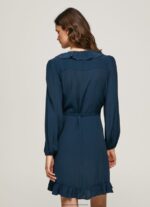 Dulwich Esha Wrapping Short Dress Pepe Jeans L20F2F158 Women - Image 4