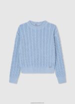 Dulwich Faded-Striped Cotton Jumper Pepe Jeans L20F2F1408 Girl - Image 5