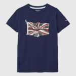 Dulwich Flag And Logo T-Shirt Pepe Jeans L20F2F1624 Boy