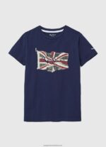 Dulwich Flag And Logo T-Shirt Pepe Jeans L20F2F1624 Boy