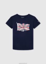 Dulwich Flag And Logo T-Shirt Pepe Jeans L20F2F1624 Boy - Image 3