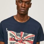 Dulwich Flag Logo N Waving Flag T-Shirt Pepe Jeans L20F2F935 Men