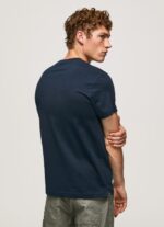 Dulwich Flag Print Cotton T-Shirt Pepe Jeans L20F2F956 Men - Image 4