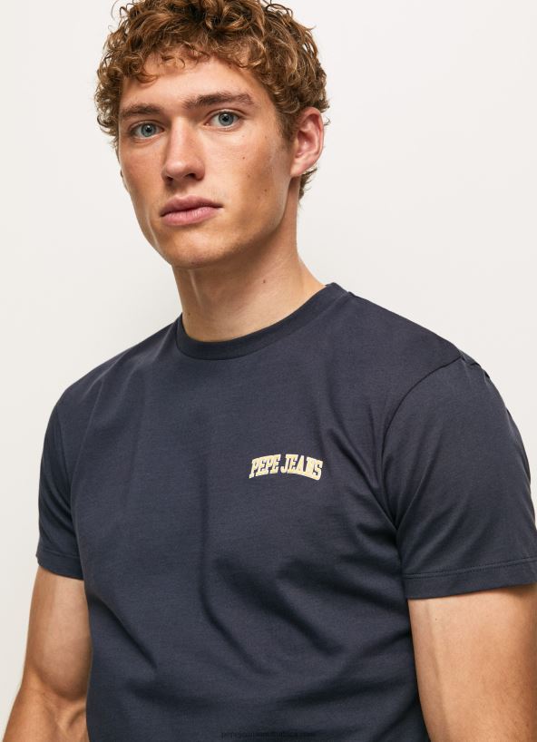 dulwich_logo_print_t_shirt_pepe_jeans_l20f2f973_men.jpg Dulwich Logo Print T-Shirt Pepe Jeans L20F2F973 Men - Image 1