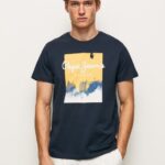 Dulwich Logo Print T-Shirt Pepe Jeans L20F2F979 Men